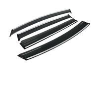 ZHINUAN Pare-soleil, pare-pluie, déflecteur de vent, moulure fine, Convient for Peugeot, 3008 2013-2018, accessoires voiture pare-pluie pour vitres de voiture