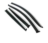 ZHINUAN Pare-soleil, pare-pluie, déflecteur de vent, pare-brise, moulure fine, Convient for accessoires voiture Nissan Qashqai 2016-2022 pare-pluie pour vitres de voiture