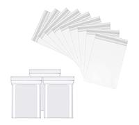 ZHIQIN 500pcs 6 x 4 cm Refermables Petit Sac de Scellé Pochon Plastique Sachets Zip transparent pour Petits Articles Bonbons Pièces Jouets