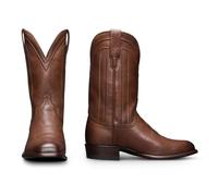 ZhiQin Marron,42 EU, Chaussures Homme Western Heritage Casual Vintage Court Chaussure Équestre Grande Taille Chevalier Équitation Botte De Moto