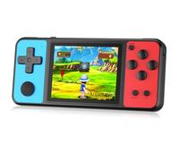 ZHISHAN Console de Jeux Portable 32 Bits pour Enfants,139 Jeux Vidéos Retro | Écran IPS 3,0" Pouces,Rechargeable USB, 6 Heures de Jeu,Joystick Intégré, Rétrogaming, Cadeau Voyage, Cadeau 4-14 Ans