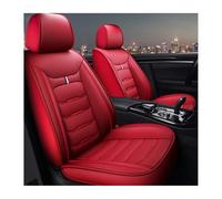 ZHISHIGUO Housse Siege Voiture pour Ford C-Max 2010 2011-2015, Coussin en Cuir De Première Imperméable Et Résistant À l'usure, Housses Siege Avant Auto Protection(Red)