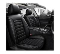 ZHISHIGUO Housse Siege Voiture pour Ford Fiesta St-Line x, Coussin en Cuir De Première Imperméable Et Résistant À l'usure, Housses Siege Avant Arrière Auto Protection Accessoire(Schwarz)