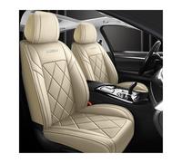 ZHISHIGUO Housse Siege Voiture pour Hyundai iX-35 FCEV 2013-2017 2018-2025, Coussin en Cuir De Première Imperméable Et Résistant À l'usure, Housses Siege Avant Arrière Auto(Beige)