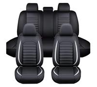 ZHISHIGUO Housse Siege Voiture pour Nissan Navara 2018-2021, Housse De Protection Respirante en Cuir PU Premium, Ensembles De Housses De Siège Imperméable(White)