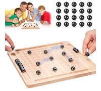 ZHITENG Jeu D'échecs Magnétique, avec 20 Pierres Magnétiques, Magnet Chess, Jeu Echec Magnetique, Jouet D'échecs en Bois, Jeux Aimant de Table pour Les Réunions De Famille Et Les Voyages