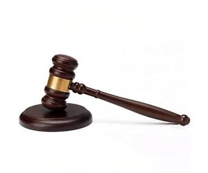 ZHITENG Marteau de Juge en Bois, Maillet de tribunal en Bois et son Socle Marteau de Commissaire Priseur Attendrisseur de Juge Pratique, pour Juges et Commissaires Priseurs