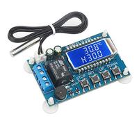 ZHITING Digital Thermostat Controller - 50-110 °C avec capteur étanche refroidissement/chauffage DC 6-30V 24V Température Controller with 10A One-Channel Relay and Waterproof Sensor Probe