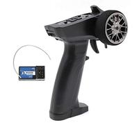 ZHITING Turbo Racing 91803G-VT 2.4GHz 3CH Radio émetteur 3 Canaux Télécommande avec récepteur pour Bateau de Voiture RC