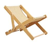 Zhixifan Lit Réglable pour Chats, Fauteuil en Sisal, Hamac Pliable pour Chats, Capacité de Charge de 10 kg, Réglable sur 4 Niveaux, pour Chiens de Petite Taille, Petits Animaux