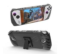 Zhixteu Mallette de Jeu pour ROG Ally, Housse de Protection Antichoc TPU Ultra-Mince Antidérapante et Résistante aux Rayures pour ASUS Ally Console de Jeux Portable (Noir)