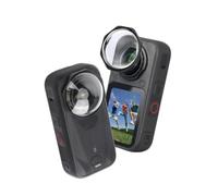 Zhixteu Protecteur d'Objectif pour Insta360 X6, Verre Optique Rotatif d'Une Dureté de 10H, Cache-Objectif Protecteur pour Caméra Sportive