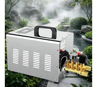 ZHIXUMM Kit De SystèMe De Brumisation Haute Pression,Haute Pression 4 L/Min | Avec 100 M De Tuyau Et 30 Buses ; éTanche à L'Eau Et à La PoussièRe, Silencieux (65 Db) ; Pour Le Refroidissement Et L'Humid