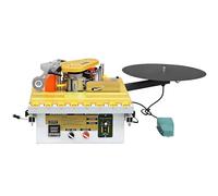 ZHIXUMM Machine à Plaquer Les Chants à Coupe Automatique, Machine à Plaquer Les Chants pour Le Travail du Bois, Plaqueuse De Chants à Collage Double Face, ContrôLe NuméRique De La TempéRature A