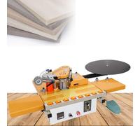 ZHIXUMM Machine à Plaquer Les Chants à Coupe Automatique, Machine à Plaquer Les Chants pour Le Travail du Bois, Plaqueuse De Chants à Collage Double Face, ContrôLe NuméRique De La TempéRature B