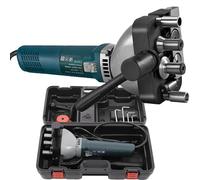 ZHIXUMM Machine à Sertir Les Bords De Tubes Ronds Et CarréS, Sertisseuse Portable, Plaqueuse De Chants De 1400 W,éPaisseur De Passe De 0,4 à 1 Mm/De 0,8 à 1,25 Mm, Vitesse De 4 à 10 M/Min. 0.8-1.25MM