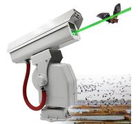 ZHIXUMM RéPulsif Laser Professionnel pour Usage Industriel, RéPulsif Automatique pour Fermes, Cardan Rotatif à 360°, Suivi Automatique des VoléEs d'oiseaux, PréVention sans Cruauté Contre A