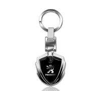 ZHIYONGSHUN 1 Pièces Porte Clef Voiture pour Peugeot 508 SW GT 2018-2024, clés personnalisé Anneau Porte Clé Anneau Clé Voiture Accessoires