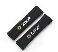 ZHIYONGSHUN 2 Pièces Protege Ceinture Voiture pour Smart Brabus, Housse de Ceinture de Sécurité Coussin de Protection D'épaule Protège-Ceintures