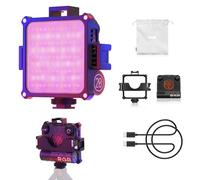 ZHIYUN FIVERAY M20C 20W RGB Lumière vidéo pour Le Tournage avec Le réseau maillé Bluetooth, Éclairement de crête 1950Lux, 2500K-10000K, Système de Refroidissement DynaVort Mark II(Pack Standard)