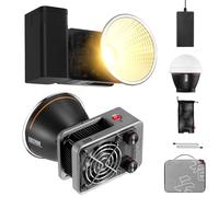 ZHIYUN Lampe vidéo LED COB MOLUS X60 Combo 60W Bicolore 2700-6500K Prend en Charge Contrôle APP avec diffuseur Une Batterie