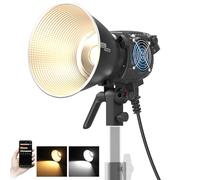 ZHIYUN Molus B100 [Officiel] Lumière vidéo de 100 W, lumière vidéo LED COB avec Support Bowens, lumière de Studio Bicolore, 20600LUX/1M/2700K-6500K/ CRI ≥96/ TLCI ≥96/ Contrôle d'application, 13