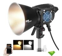 ZHIYUN Molus B200 200 W COB LED Lampe vidéo, Bicolore 2700-6500 K, CRI≥96 TLCI≥96 APP contrôle Les lumières de Montage Bowens pour Studio, Youtube, Vlog, Diffusion en Direct, Tournage, etc.