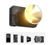 ZHIYUN MOLUS X100 Lumiere Video Standard 100W bi-Couleur [Officiel],Mise à Jour v2 COB Eclairage Video avec 17317 Lux/ 2700~6500K/ CRI≥95/ TLCI≥97/ Contrôle APP