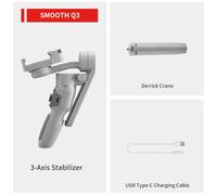 ZHIYUN-SMOOTH Q3 Stabilisateur de cardan pour smartphone,cardan 3 axes,iPhone 14 Pro Max,Xiaomi,Huawei,DJI OM 6 - Type SMOOTH Q3