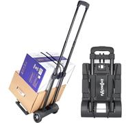 ZHJINGYU Diable Pliant Acier 2 Roues 35kg Léger