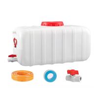 ZHJLF Seau d'eau Portable d'urgence Plastique De Qualité Alimentaire en Caravane Camping-Car Ou Camping Rectangle Épaissir Ménage Seau De Stockage d'eau(Size:50L/13.2gallon)