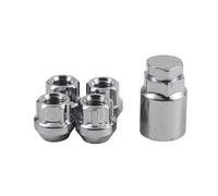 ZHjLut Boulons de Roue Compatible avec Suzuki M12X1.25 Les écrous de Blocage de Jante de Voiture en Acier de 22 mm, écrous de Blocage avec clé