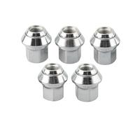 ZHjLut Boulons de Roue Compatible avec Volvo pour C30 C70 II S40 II V40 V50 Écrous de Roue chromés de Voiture 30666349 30683951 30723579