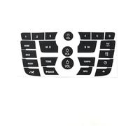 ZHjLut Compatible avec Opel pour Mokka Tableau Bord Voiture Bouton Commande A/C Radio Bouton multimédia Kit décalcomanies réparation Accessoires d'autocollants décoratifs (Color : C)