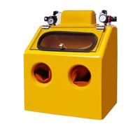 ZHJOPP Blaster Cabinet, machine de sablage sèche et humide, sableuse humide et sèche robuste pour le traitement des pièces, pour les professionnels et le bricolage