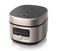 ZHJOPP Cuiseur à Riz Domestique de 3 litres, Grande capacité, minuterie préréglée de 12 Heures, Doublure antiadhésive, Couvercle intérieur Amovible, cuisinière électrique Multifonction