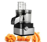 ZHJOPP Cutter électrique de légumes, Cutter Commercial de légumes, Hachoir/éminceur/déchiqueteur/trancheur de Viande, Hachoir à Fruits, Spiraliseur de légumes