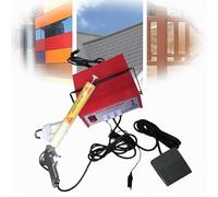 ZHJOPP Équipement de pulvérisation Portable, pulvérisateur électrostatique pour revêtements, électrostatique, Tension réglable, kit de pulvérisation de Poudre, adapté pour la Maison