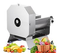 ZHJOPP Hachoir et râpe électrique pour légumes, trancheuse réglable avec Lame à râper, Robot culinaire Robuste pour Pommes de Terre, oignons et ail