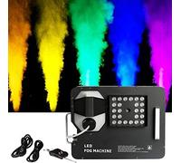 ZHJOPP Machine à fumée, 1500W, Distance de Projection Ultra-Longue, éclairage de scène à Projection Verticale, adaptée aux fêtes, Machines à fumée pour scène