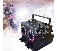 ZHJOPP Machine à fumée, Machine de fête, avec télécommande, Large Couverture, adaptée aux Mariages, Bars, fêtes (B)