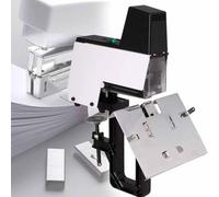 ZHJOPP Machine à piquer à Cheval, agrafeuse électrique, Automatique, Rapide et Robuste, Couture à Plat/piqûre à Cheval, adaptée à Une Utilisation au Bureau