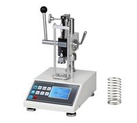ZHJOPP Machine d;essai de Traction-Compression 500 N, écran LCD Haute résolution avec Affichage en Temps réel, Maintien de la Valeur maximale pour l;Analyse des Ressorts (30N)
