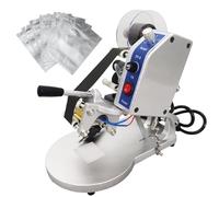 ZHJOPP Machine de codage à chaud pour l'impression de date, imprimante manuelle de ruban pour codage de sacs en plastique