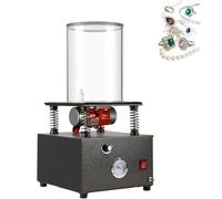 ZHJOPP Machine de moulage sous vide en plâtre, vitesse variable en continu, pompe à vide non incluse, convient pour le moulage de bijoux en or/argent.