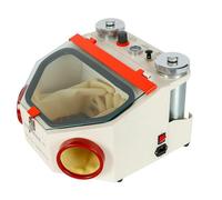 ZHJOPP Machine de sablage, machine de sablage fin à double stylo, lumière LED pour bijoux, bague en argent, bracelet à bague en argent, surface givrée