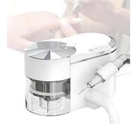 ZHJOPP Perceuse à ongles et collecteur de poussière, machine de manucure professionnelle, collecteur de poussière portable avec tuyau d'extension, vitesse réglable