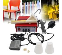 ZHJOPP Petit équipement de pulvérisation électrostatique, Pistolet de pulvérisation de Poudre, pulvérisateur électrostatique réglable, adapté à Une variété de Voitures