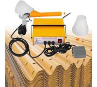 ZHJOPP Pistolet de pulvérisation en Poudre, pulvérisateur électrostatique, pulvérisateur Portable de Poudre, adapté aux Coques en tôle de Divers Automobiles et navires