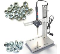 ZHJOPP Presse à chaud verticale, support de fer à souder à chaud pour écrous, outil d'insertion de chaleur verticale, pour plastique, composants d'impression 3D